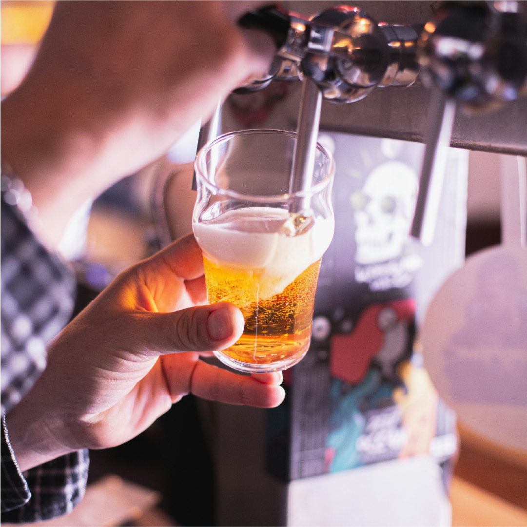 Dit glaswerk en servies is van échte horecakwaliteit